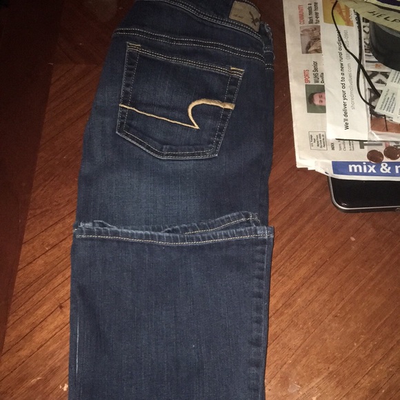 American Eagle Outfitters Denim - Sold 8 regular kick boot jeans brand new too short